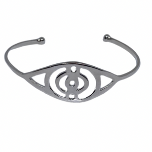 Third Eye Bangle Silver