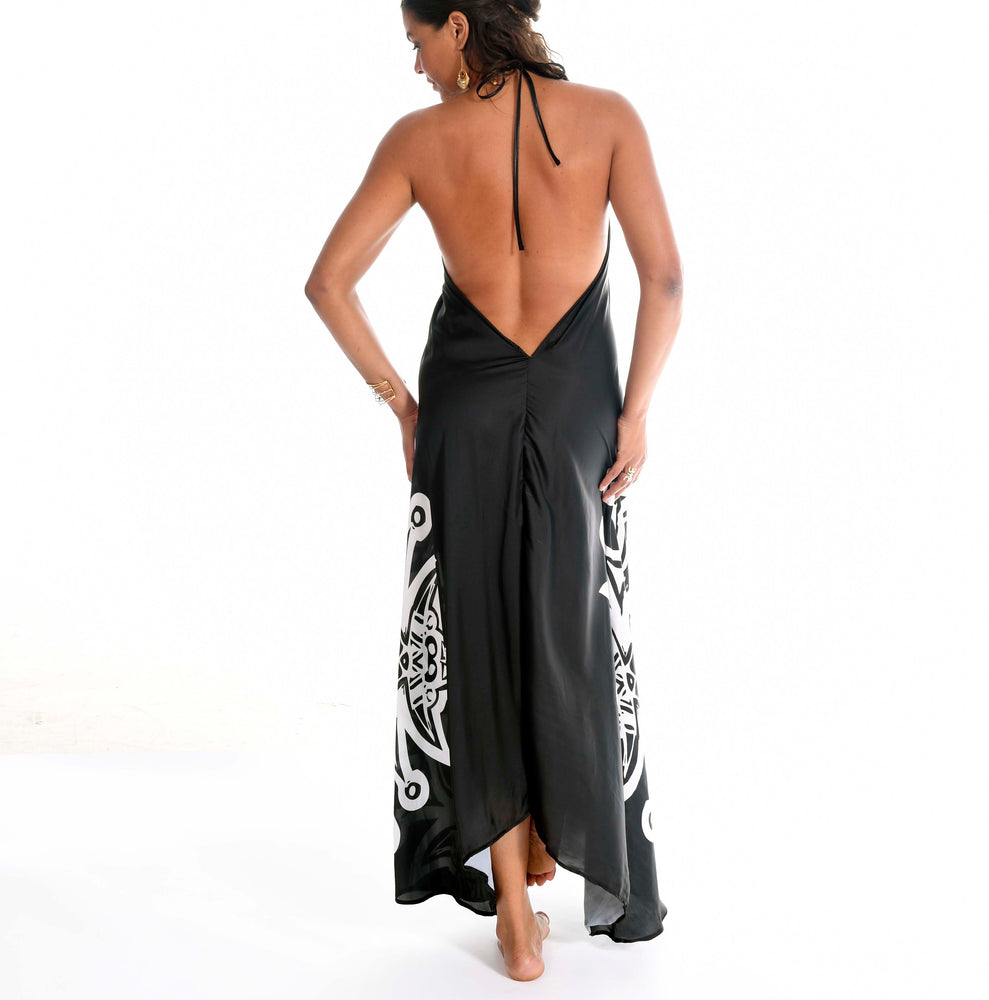 Unity Dove Black Gown