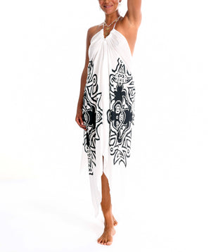 Unity Dove Mandala Scarf Dress