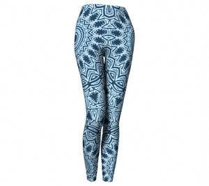 Blue Mandala Yoga Pant