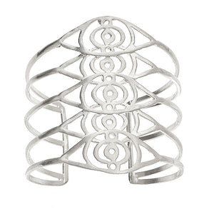 Third Eye Silver Cuff