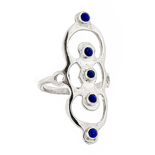 Akua Lapis Ring Silver